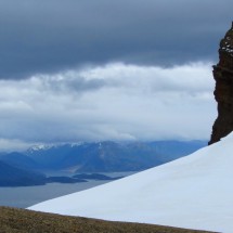 Secondary summit with Strait of Magellan